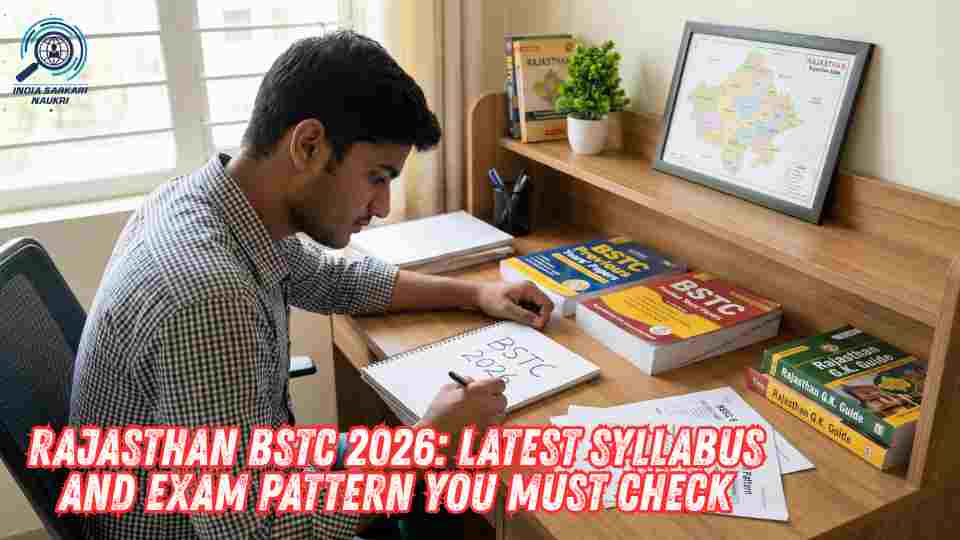 Rajasthan BSTC 2026: Latest Syllabus and Exam Pattern You Must Check