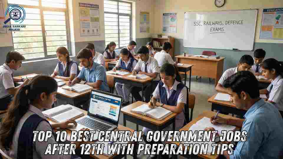 Top 10 Best Central Government Jobs After 12th With Preparation Tips
