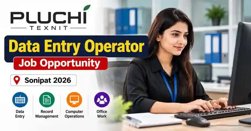 Data Entry Operator Job in Sonipat 2026 | Apply Now