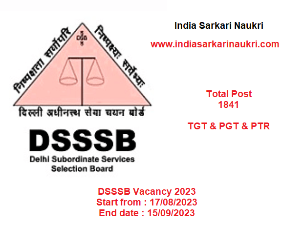 DSSSB Vacancy 2023: How to Apply and Prepare for a Rewarding Career